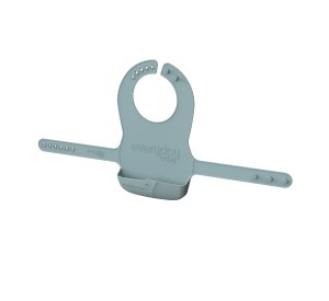 Everyday baby silikonski podbradnjak, zelena harmony